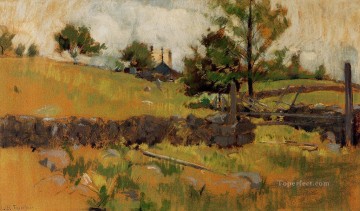 Paisaje primaveral Paisaje impresionista John Henry Twachtman Pinturas al óleo